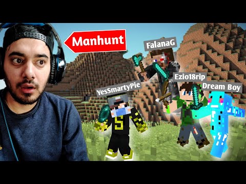 1 V 3 Minecraft Speedrunner VS Hunter Challenge