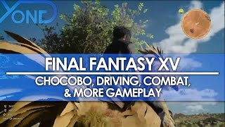 Gameplay - Chocobo, Guida, Combattimenti