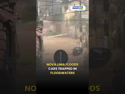 Nova Lima Flash Flooding After Heavy Rainfall