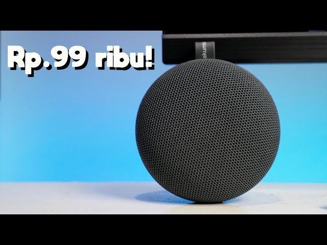 Jual SAKUMINI Y6 ROUND BLUETOOTH WIRELESS SPEAKER - Abu