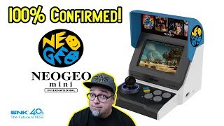 Official Confirmation! SNK Neo Geo Mini USA & Japanese Versions Press Release!