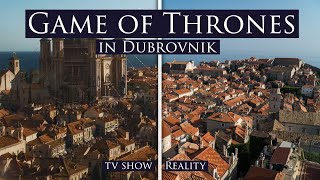 ALL Game of Thrones SCENES in DUBROVNIK (Guide)