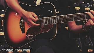 Video thumbnail for Stings Test - Gretsch 5024E SNBRST by Strings Shop