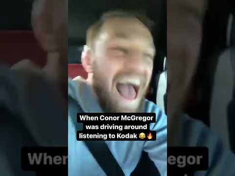 Canor McGregor Driving Around Listening To Kodak Black Music!!