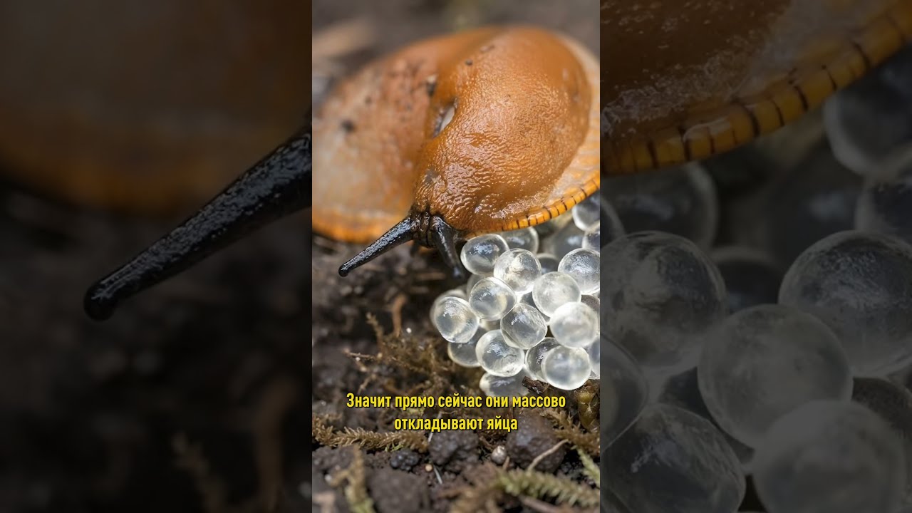 🐌 Видели слизней в огороде летом? Значит прямо сейчас они массово откладывают яйца и в следующем сезоне их станет в 10 раз больше!