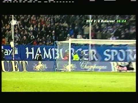 2006 (March 16) SV Hamburg (Germany) 3-Rapid Bucharest (Romania) 1 (UEFA Cup)