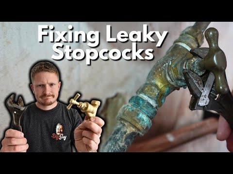 How To Fix a Leaking Stopcock Quickly and Easily | Plumbing DIY