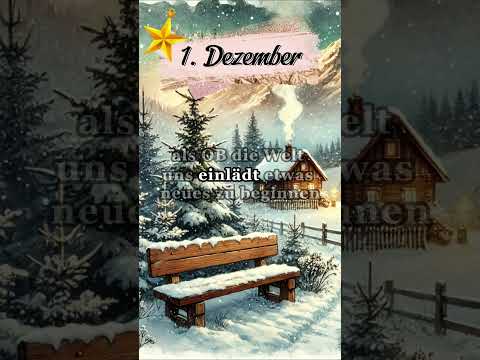 🎄Der erste Schneefall – Kapitel 1 der Adventsgeschichte ❄️✨