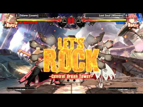 GGXrd Grand Finals @ TSB Invasion of EC - Zidane vs Lost Soul [720p/60fps]