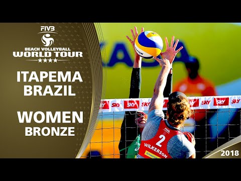 Maria Antonelli/Carol vs. Bansley/Brandie | 4* Itapema - FIVB Beach Volleyball World Tour 17/18
