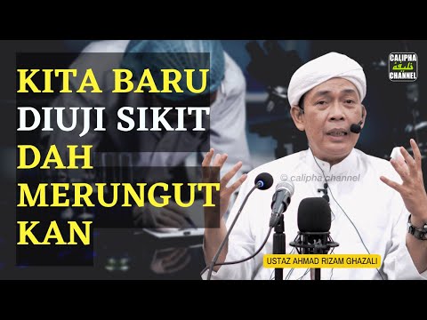 USTAZ AHMAD RIZAM - HANYA ORANG YANG YAKIN DAPAT TEMPUH SAAT2 GETIR ITU