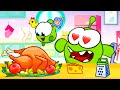 Om Nom Stories Thanksgiving Chaos Cartoon For Kids Super Toons TV