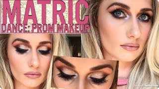 GOLD GLITTER GLAM MATRIC DANCE MAKEUP