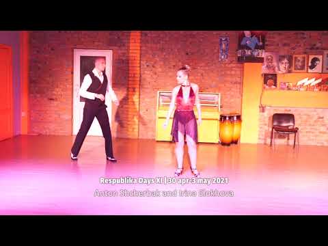 Anton Shcherbak and Irina Elokhova Salsa Dancing at Respublika Days XI, Saturday 01.05.2021