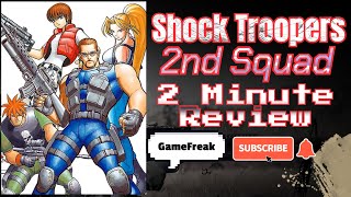 Shock Troopers: 2nd Squad 2 Minute Review (Anbernic RG35XX) #gaming #videogames #review