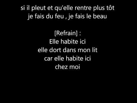 Gérald De Palmas - Elle Habite Ici (lyrics)