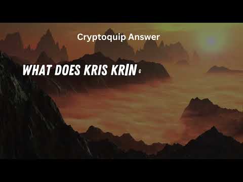 Cryptoquip Answers