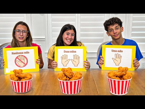 Challenge with ZERO, ONE or TWO hands