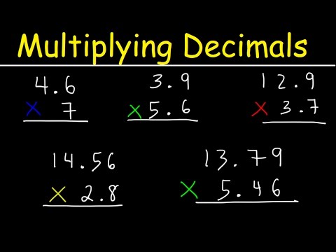 Multiplying Decimals Made Easy! Video