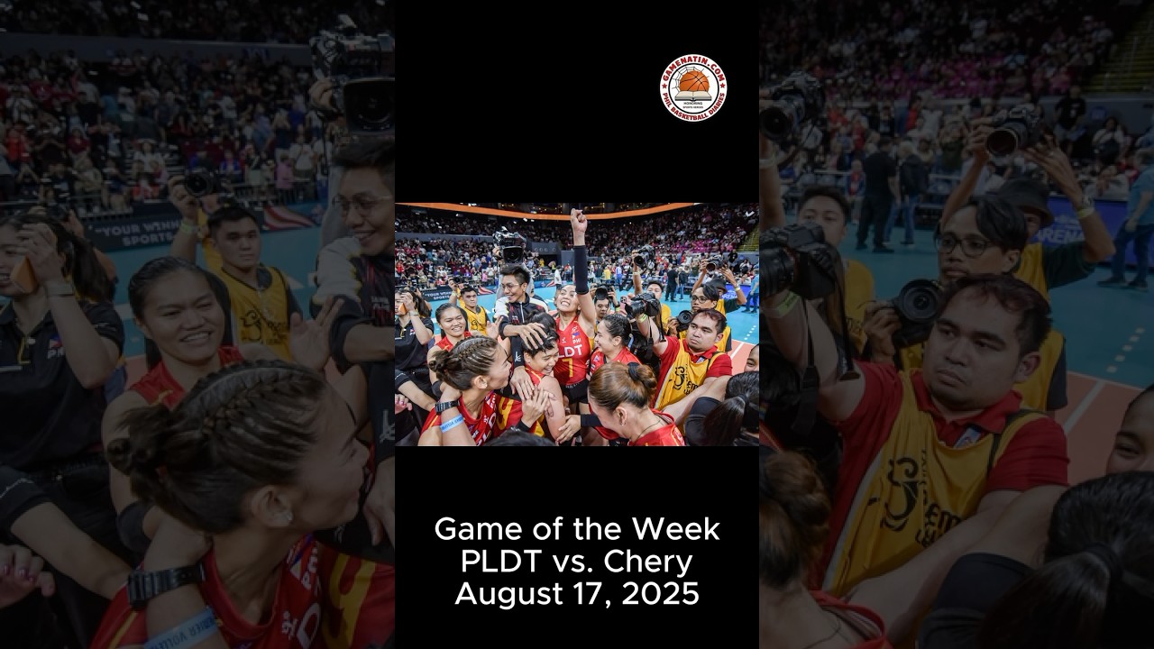 GameNatin.com's Game of the Week - PLDT vs Chery Tiggo, PVL on Tour Finals, August 17, 2025