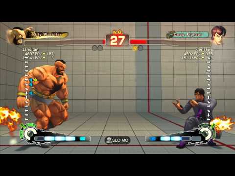 Zangitan (Zangief) vs densawa (Fei Long) - SSF4 Arcade Edition Xbox Live Ranked Match