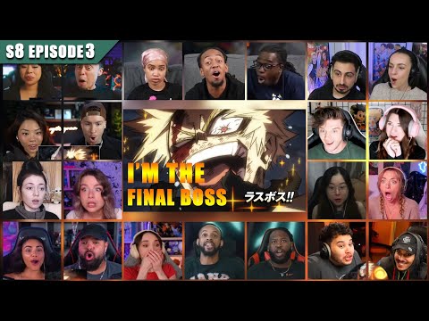 [Full Episode] My Hero Academia Season 8 Episode 3 Reaction Mashup | 僕のヒーローアカデミア