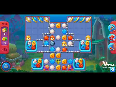 Fishdom. 8934 hard level no boosters and diamonds. 15 moves