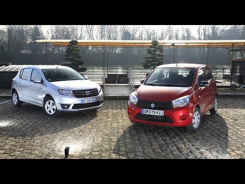 Suzuki Celerio ou Dacia Sandero ? Comparatif complet - AutoMoto 2015