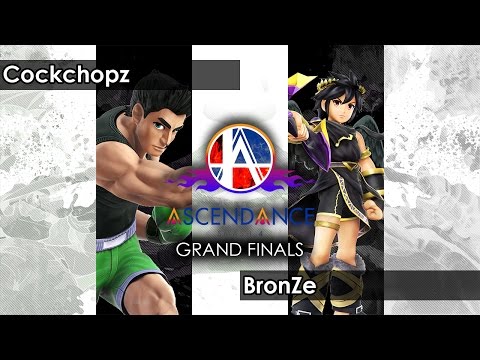 Smash 4:  PBG | MNK | Cockchopz (Little Mac) V BronZe (Dark Pit) - Ascendance 25 Tournament SSB4