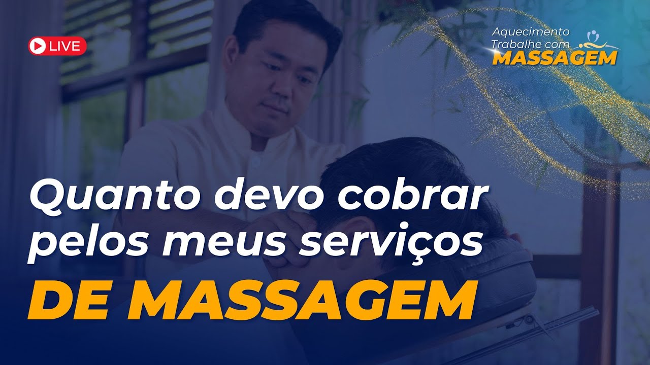 Quanto devo cobrar pelos meus serviços de massagem?