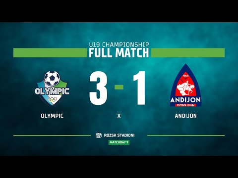 U19 Chempionati. Olimpik - Andijon 3:1. FULL MATCH