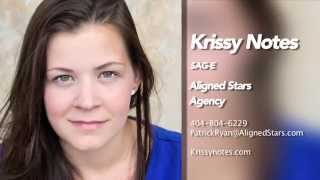 Theatrical Reel for Krissy Notes