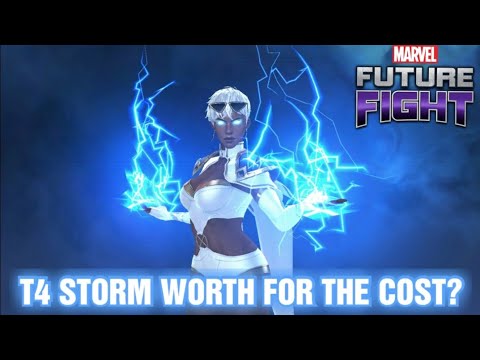 T4 Storm vs Knull stage 50 Marvel Future Fight #mff #histromorphic #storm #xmen