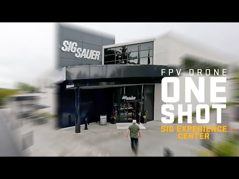 First Person View (FPV) Drone Tour of the SIG Experience Center