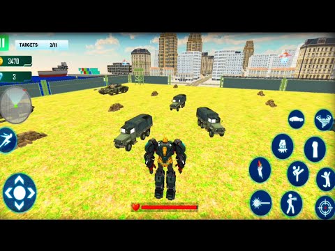 Tornado Robot Car Transform (Android Gameplay)