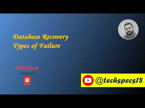 Database Recovery : Types of Failure | Oracle Database | DB 13 |  @rajvardhan1001