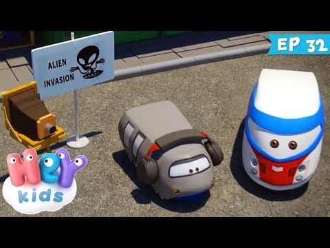 Trenulețele 🚂 OZN - Desene animate cu extraterestri (ep. 32) | HeyKids