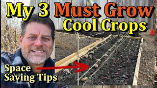 3 Must Grow Cool Crops to Plant First in March/April (How to Plant Potatoes, Onions, & Peas)