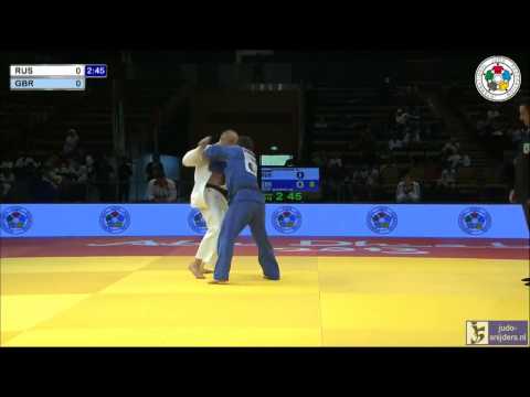 Judo 2013 Grand Prix Abu-Dhabi: Gadanov (RUS) - Burns (GBR) [-66kg] rep