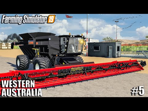 I Bought the Biggest Harvester on the Market |Western Australia| Farming Simulator 19 Timelapse | #5