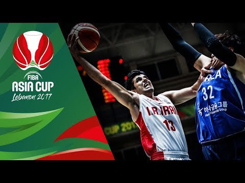 Highlights from Iran v Korea in Slow Motion - Semi-Final - FIBA Asia Cup 2017