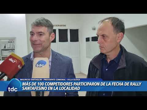 VILLA ELOISA | MÁS DE 100 COMPETIDORES PARTICIPARON DE LA FECHA DE RALLY SANTAFESINO