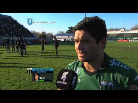 Gagliardi:"Para seguir vivos".Chicago 3 Huracán 0.Fecha 20.Torneo Primera División 2015.FPT