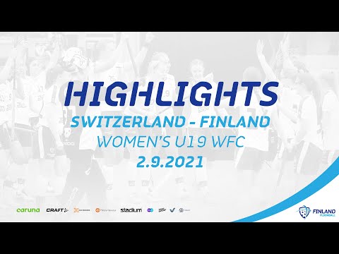 Maalikooste, Sveitsi - Suomi 4-3  (2.9.2021 / U19 naiset, MM-turnaus)