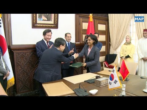 الرباط التوقيع على ست اتفاقيات تعاون بين المغرب وكوريا الجنوبية