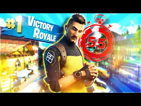 SFIDA A TEMPO !! 55 MINUTI PER VINCERE UNA PARTITA SU FORTNITE !!