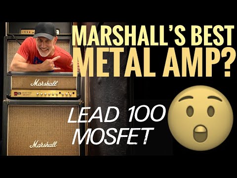 Marshall Model 3210 Lead 100 MOSFET Head 1980s - Black image 11