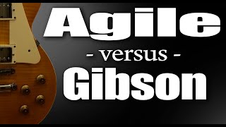 Video thumbnail for Agile AL2000 vs Gibson Les Paul Standard (2007 LP Standard) by Short Reviews