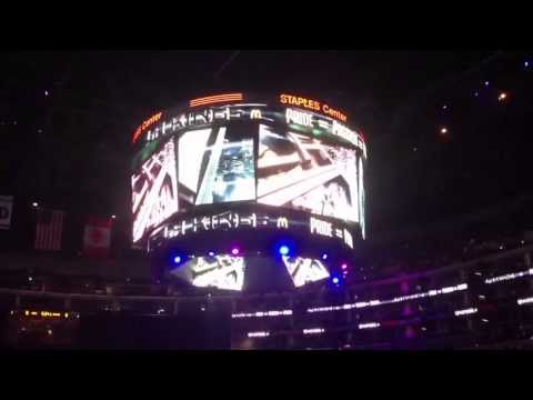 The Goon Squad - We Are Los Angeles - live at the LA Kings 2013 home opener