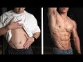 从小肚腩到人鱼线,7分钟燃脂腹肌训练 | 无器械跟练